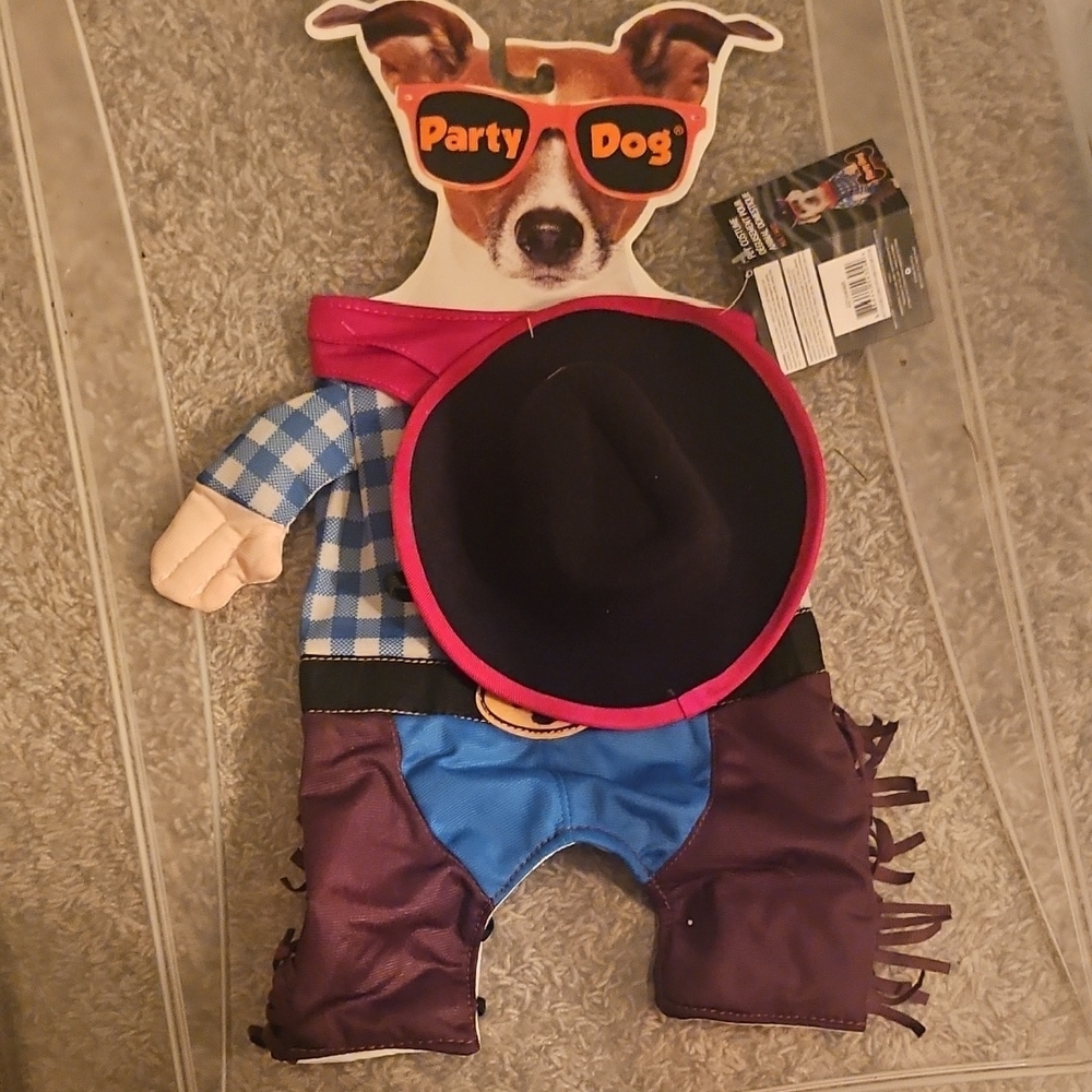 Party Dog Cowboy Costume